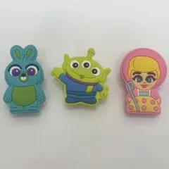 キャラクタークリップセット バニー　リトルグリーメン　ボー・ピープ　3個セット
