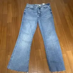 デニム　フレアデニムジーンズ　ZARA
