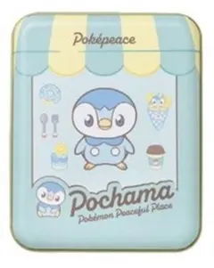 【空き缶】ポケモン ポッチャマ ポケピース ホワイトデー2026 ミニ缶ケース