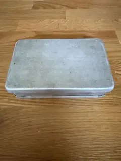 アルミ製 弁当箱 取り外し式分解可能 レトロ