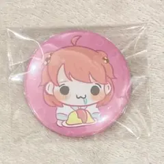 からぴち　のあ　直筆イラスト缶バッジ　直筆缶バッジ　缶バッジ　カラフルピーチ