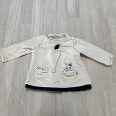 ミキハウス 80サイズ トップス アイボリー