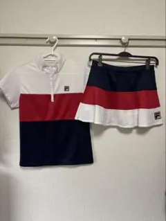 美品　FILA フィラ テニスウェア　スコート　セットアップ　上下　Lサイズのサムネイル