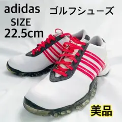 【美品】 adidas アディダス ゴルフシューズ レディース 22.5cm