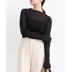 シアーリブプルオーバー