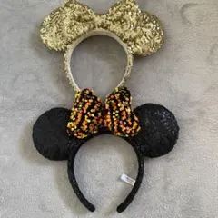 東京ディズニーリゾート　ミニー　 スパンコールカチューシャ 2個セット