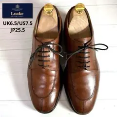 ビンテージ⭐️Loake■革靴✨ダービーシューズ クラシック 英国製 本革のサムネイル