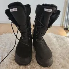 Hawkins Sports ブラック スノーブーツ☆24
