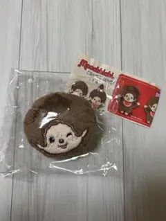 モンチッチ　ぬいぐるみバッジ　モンチッチくんウィンク
