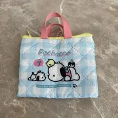 サンリオ　レッスンバッグ　キーホルダー　ポチャッコ