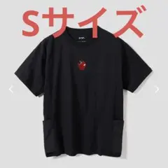 グラニフ　デスノート　ポテチ　サイドポケット　ビッグシルエット Tシャツ　Sのサムネイル