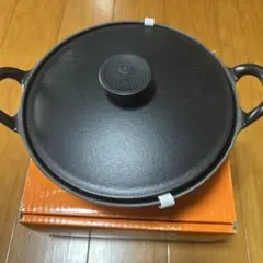 訳あり新品未使用　ルクルーゼ　LE CREUSET 鋳鉄 両手鍋　20㎝のサムネイル