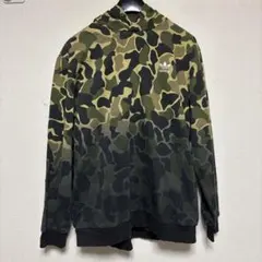 adidas 迷彩 フード付きパーカー Lサイズ