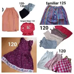 エコメルカリ限定　女の子夏服　13点　120　EUブランド　まとめ売り