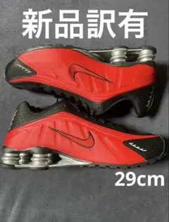 29cm ナイキ ショックス R4（Nike Shox R4） レッド/ブラック