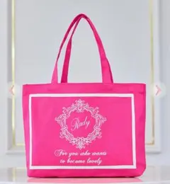 Rady ホテルシリーズRadyちゃんトートバッグ BIG ピンク レディー