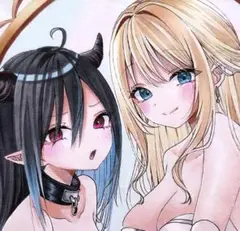 オリジナル創作手描きイラスト