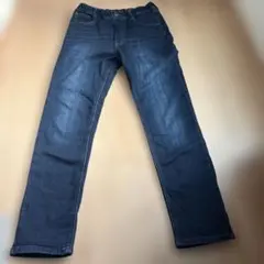 ジーンズ　裏起毛　ストレッチ　160