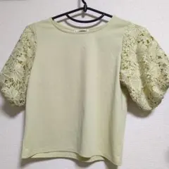 レース袖 半袖トップス ITS DEMO