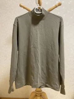 こちびた様専用ユニクロ ヒートテック コットン モックネック長Tシャツ