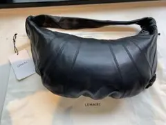 【新品未使用】LEMAIRE ラージ クロワッサン バッグ　ソフトナッパレザーのサムネイル