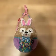 ダッフィー＆ステラルー　ポシェット　ディズニー　香港