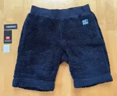 ヘリーハンセン FIBER PILE SHORT L 紺 フリースパンツ 短パン