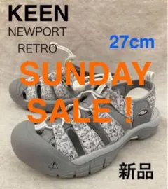 新品★KEEN スニーカーサンダル☆NEWPORT RETRO★27センチのサムネイル