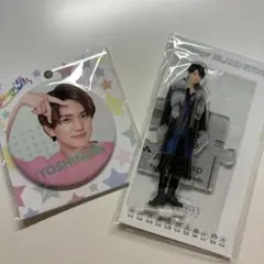 正門良規　缶バッチ　アクスタセット