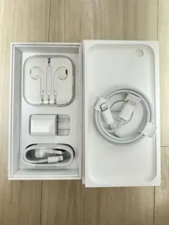 【Apple 純正品】イヤフォン・充電器・ケーブルセット