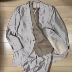 [連休セール]スリーピース タキシード ワタベウェディングAU-61 ネクタイ付