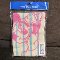 ミニーマウス ゴルフ フェイスタオル 約80cm×34cm 未開封