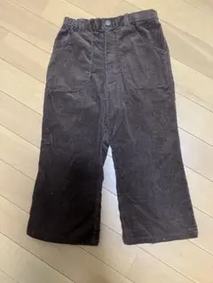 hushush ブラウン コーデュロイ パンツ 120