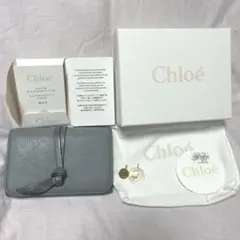 Chloe alphabet ウォレット　財布　Cチャーム付き