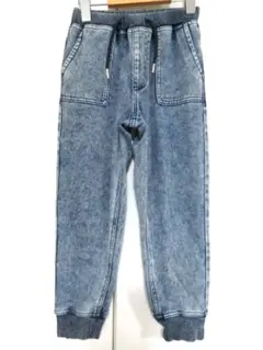 デニムジョガーパンツ　130㎝　美品　デニムパンツ　ロングパンツ　ジーンズ
