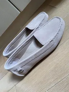 UGG スエード ピンク モカシン