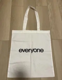 everyone shop bag ショッパー　トートバッグ