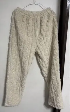 ルームウェア　モコモコパンツ