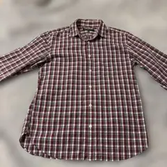 チェックシャツ　ビューティー＆ユース ユナイテッドアローズ　濃いめピンク