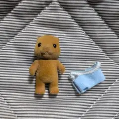 シルバニアファミリー　最初期　ビーバーの赤ちゃん　手足未稼働