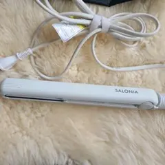 値下げ☆SALONIA ストレートヘアアイロン SL-004SW