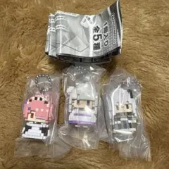 Re:ゼロから始まる異世界生活　リゼロ　ドットフィギュアチャーム　3点セット