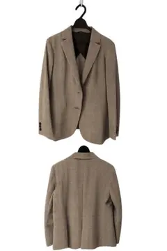 【週末値下げ】MACKINTOSH グレー チェック柄 テーラードジャケット