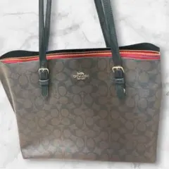 COACH（コーチ）モリー トートバッグ シグネチャー キャンバス　A4可
