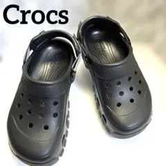 【新品同様】Crocs アイコニック クラシッククロッグ ブラック W6のサムネイル