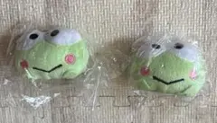 はぴだんぶい　つかまり　ぬいぐるみバッジ　けろけろけろっぴ2個セット