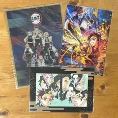 鬼滅の刃　下敷き　劇場版入場者特典　アートスタンド　ビジュアルボード