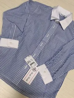 新品未使用　定価¥3542 長袖シャツ ストライプ