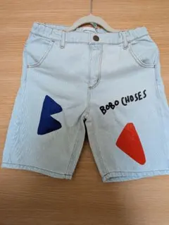 新品です！BOBO CHOSES デニムハーフパンツ