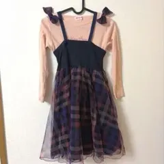 メゾピアノ140cmワンピース　セットアップ